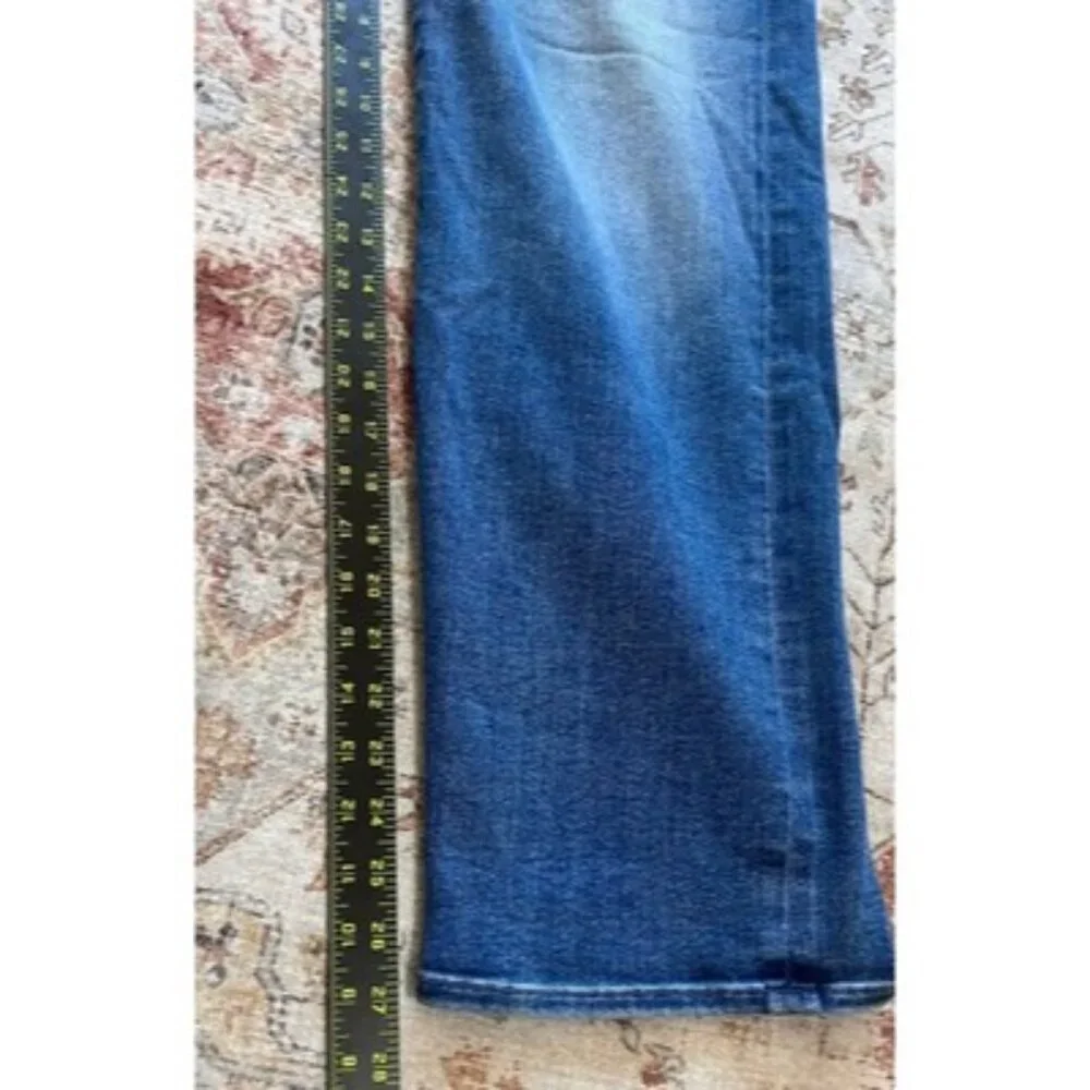 Mother The Tie Patch Rambler Jean Hop On Hop Off Jeans Womens Size 29 Stretch - Picture 9 of 10